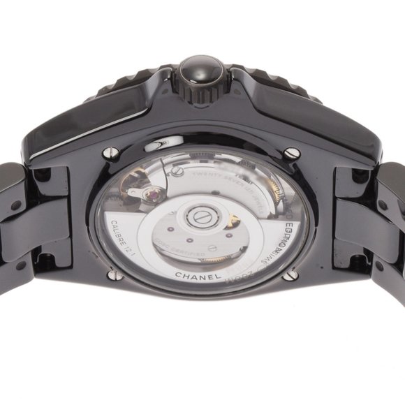 CHANEL J12 Wanted de H7418 men's black ceramic watch self-winding dial - Picture 7 of 10